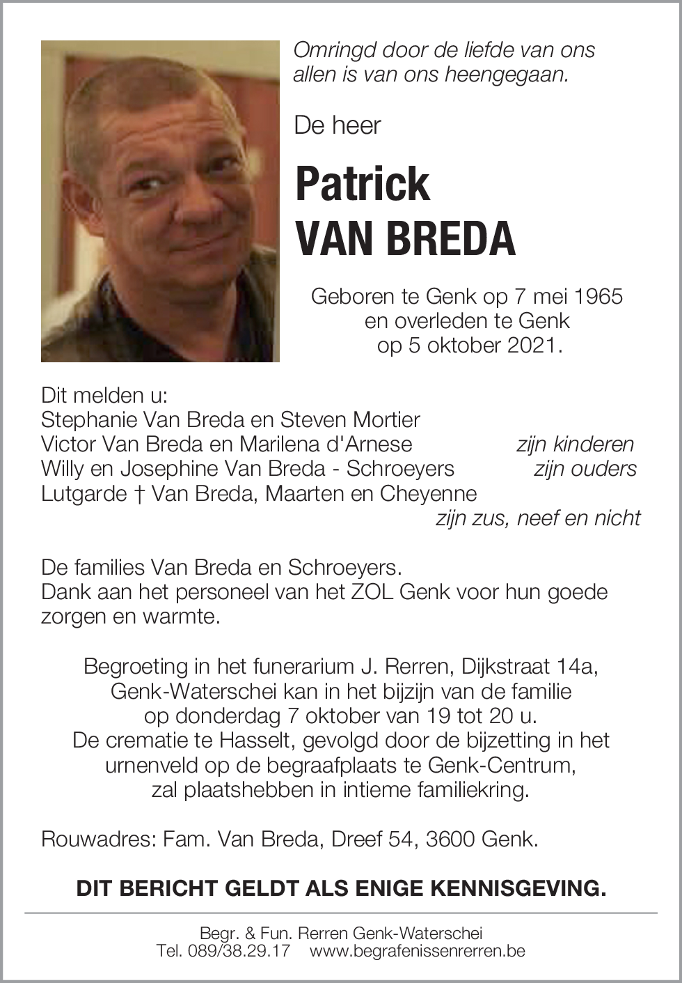Patrick VAN BREDA