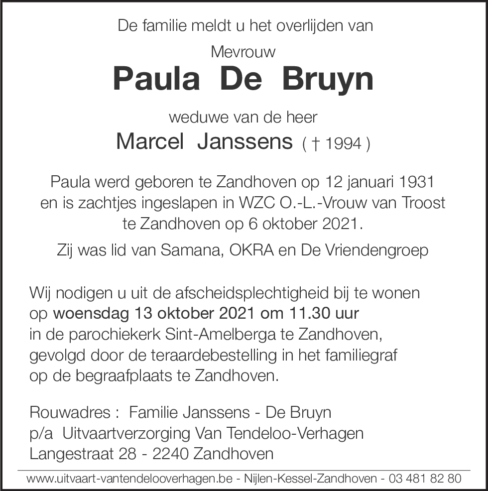 Paula De Bruyn