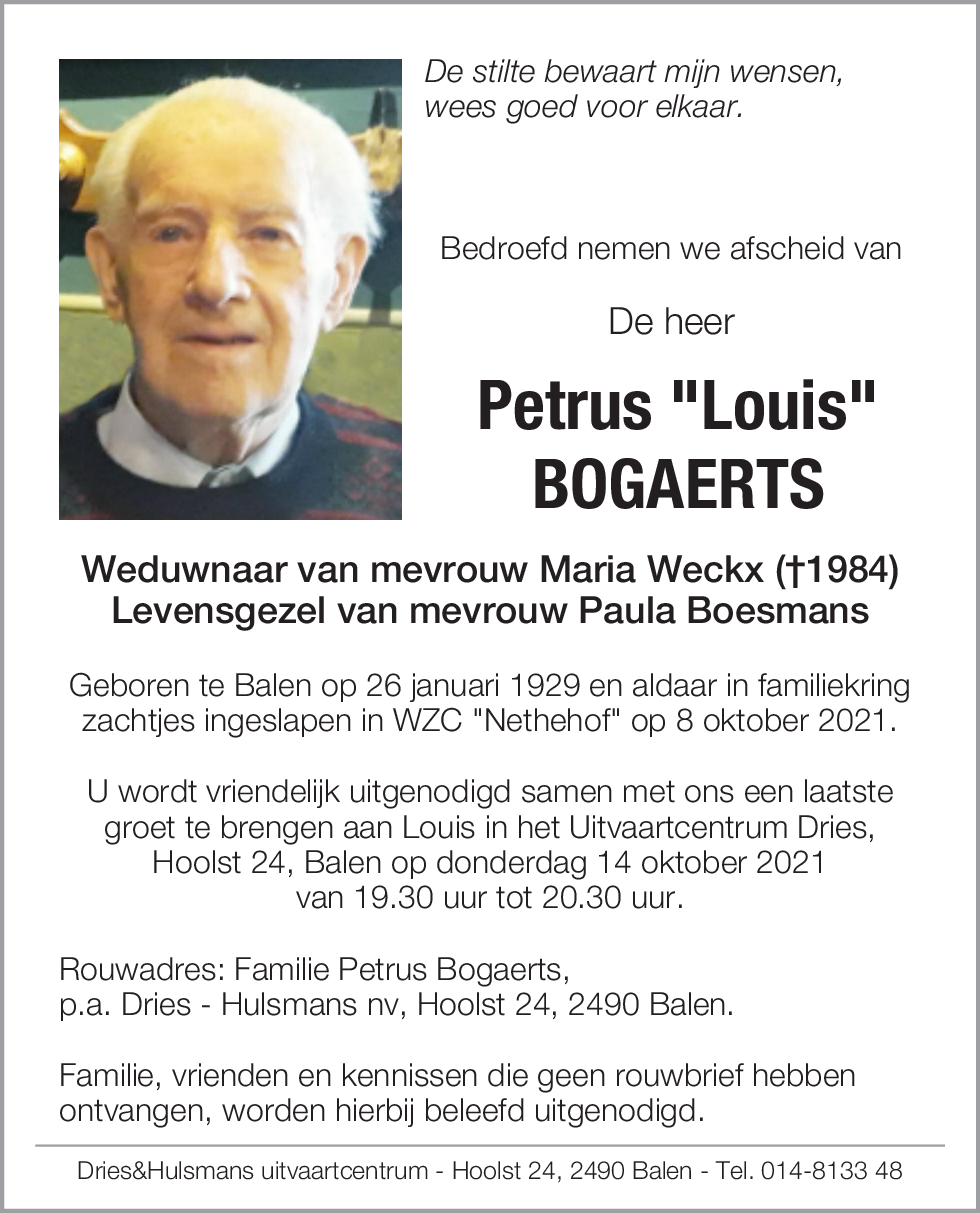Petrus Bogaerts