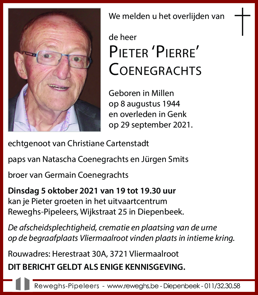 Pieter 'Pierre' Coenegrachts