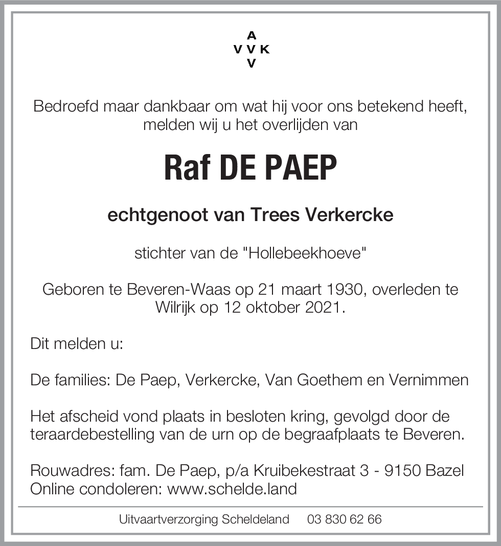 Raf De Paep