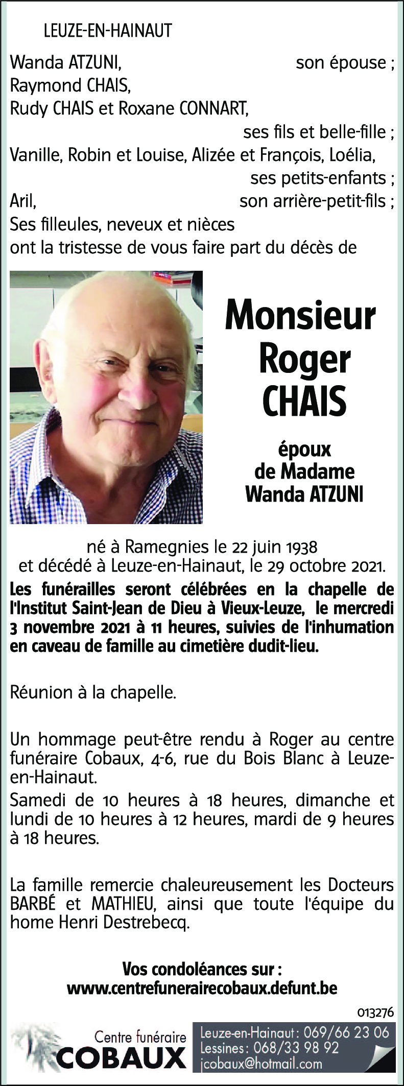 Roger Chais