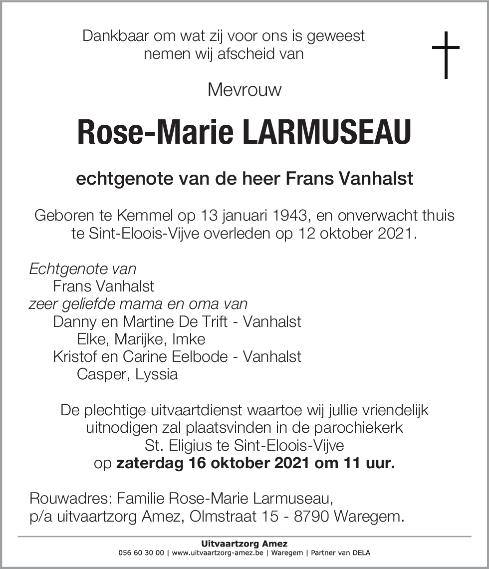 Rose-Marie Larmuseau