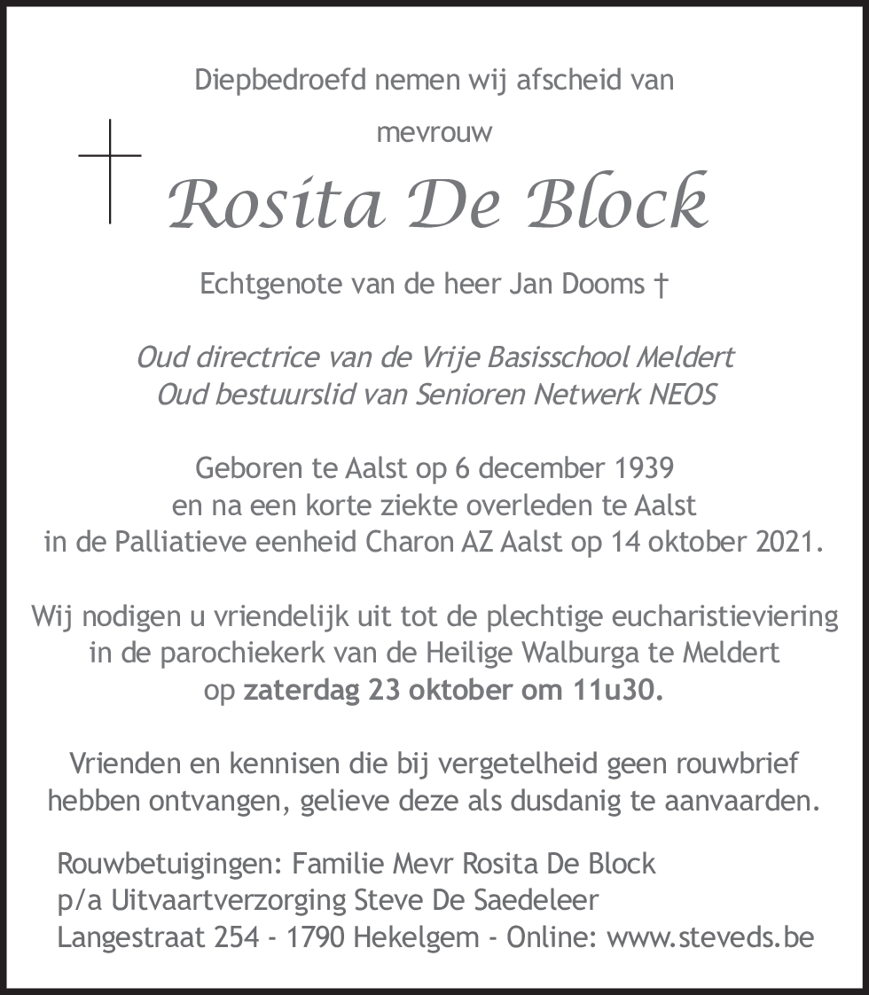 Rosita De Block