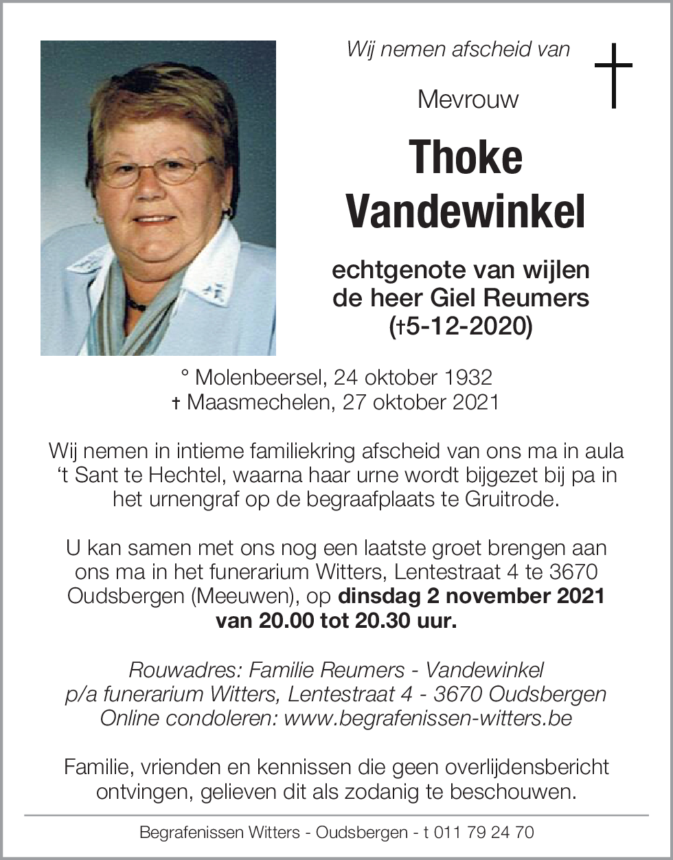 Thoke Vandewinkel