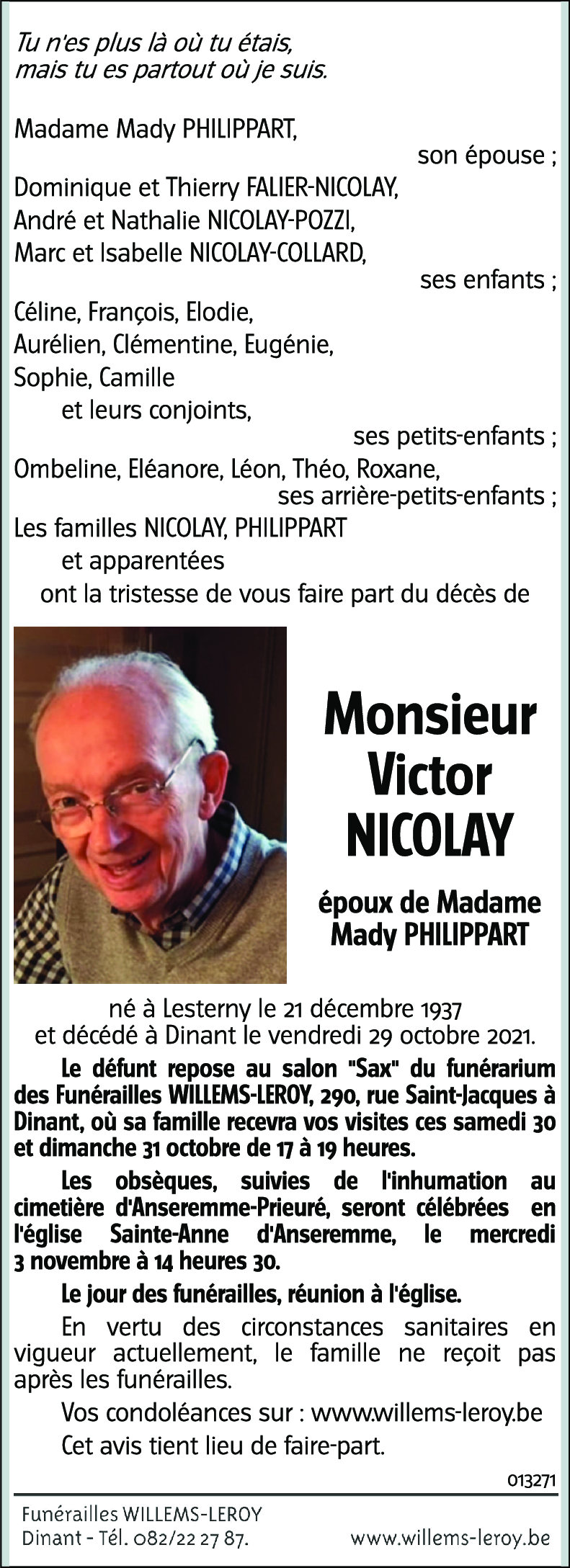 Victor NICOLAY