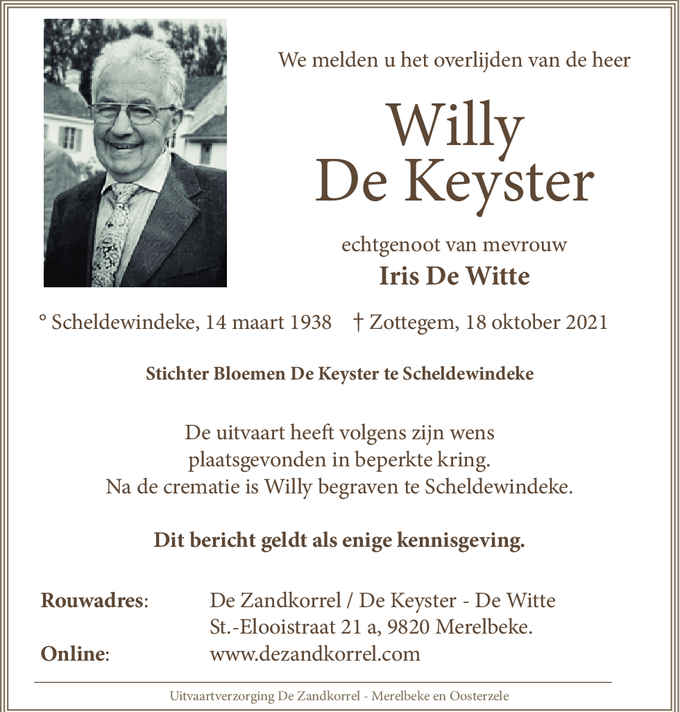 Willy De Keyster