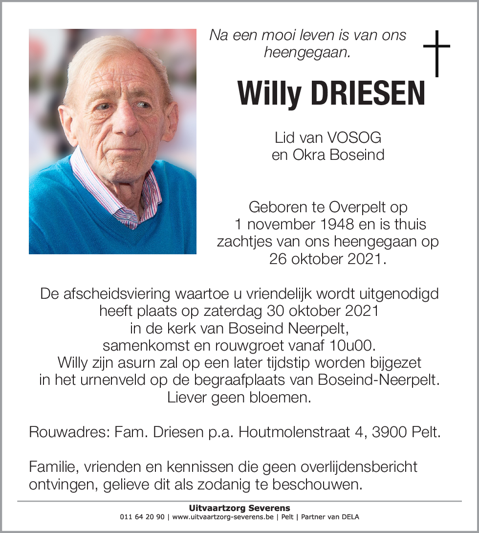 Willy Driesen
