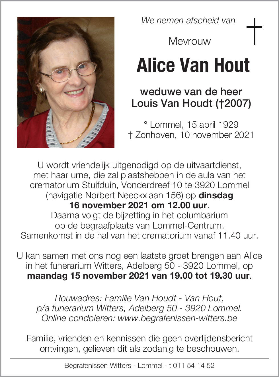 Alice Van Hout