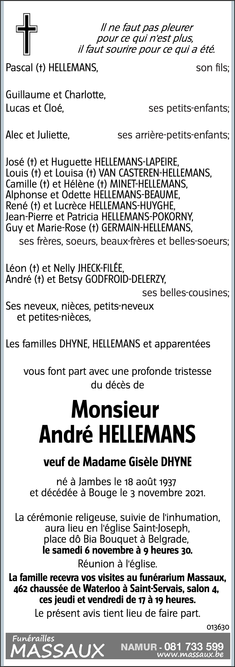 André HELLEMANS