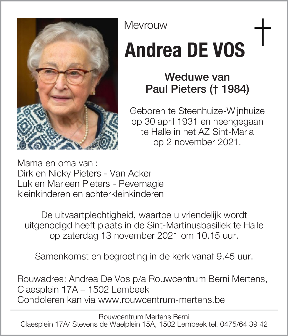 Andrea De Vos
