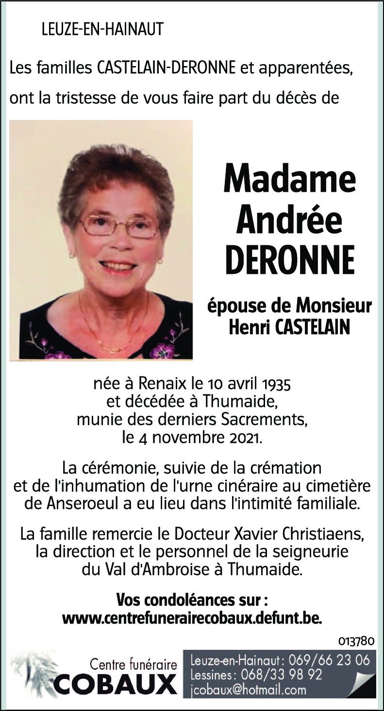 andrée Deronne