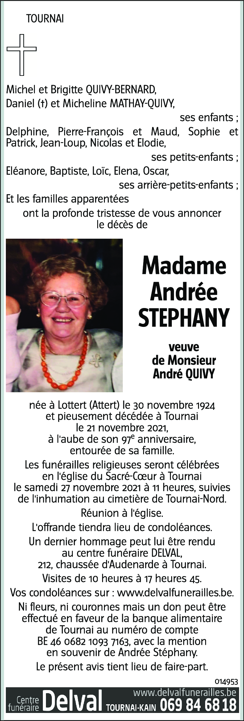 Andrée STEPHANY