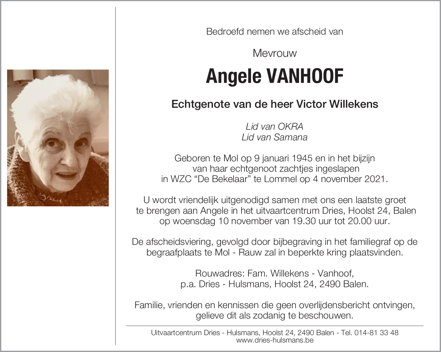 Angele Vanhoof