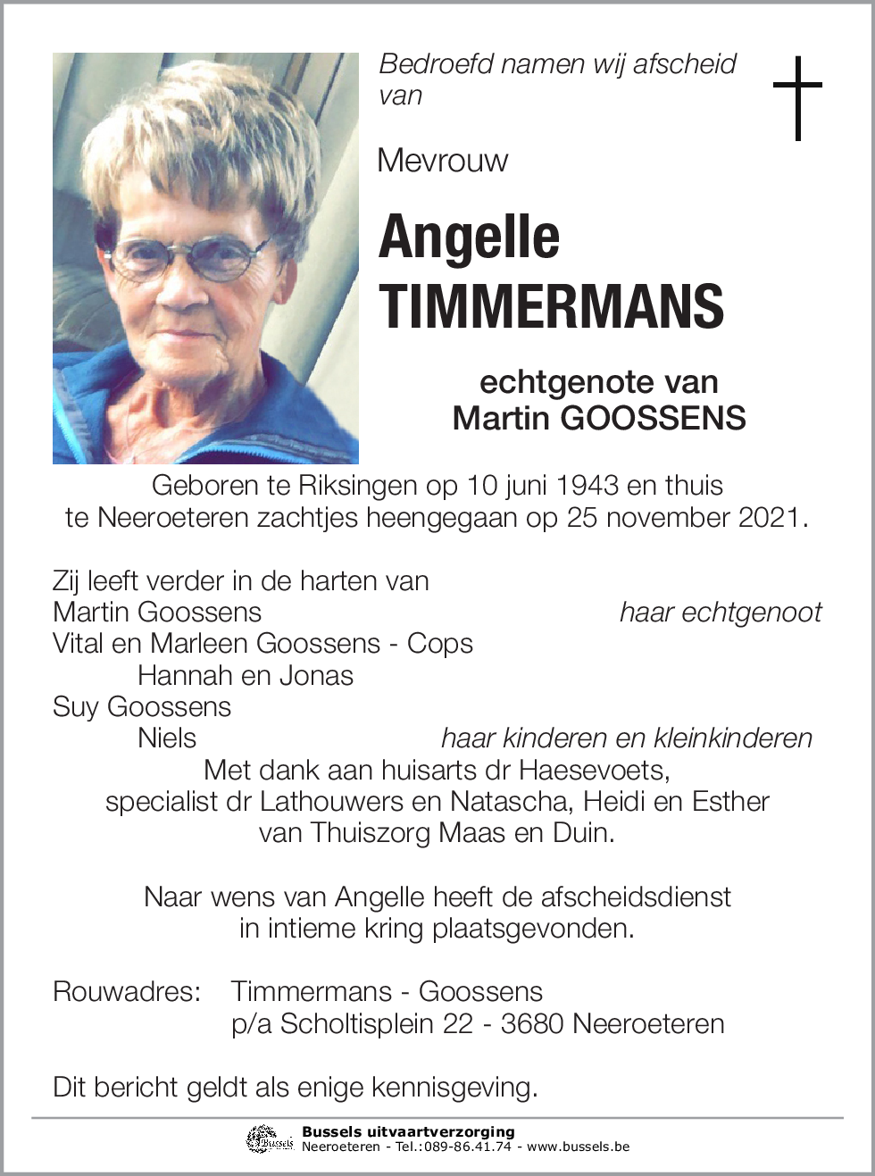 Angelle TIMMERMANS