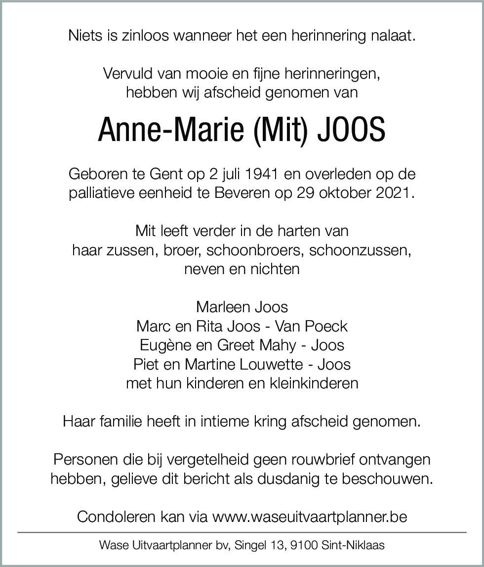 Anne-Marie Joos