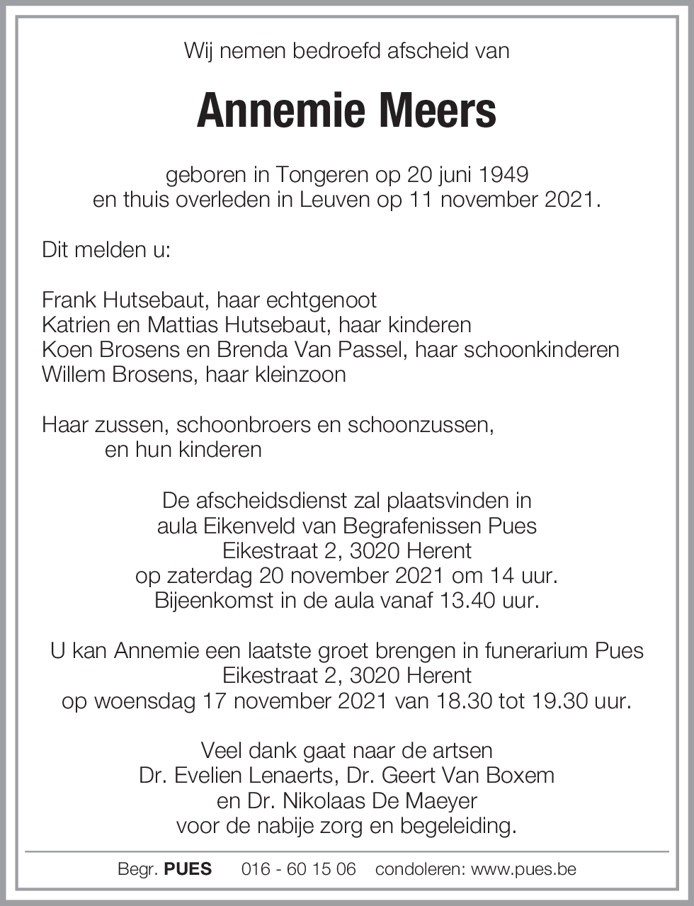 Anne Marie Meers