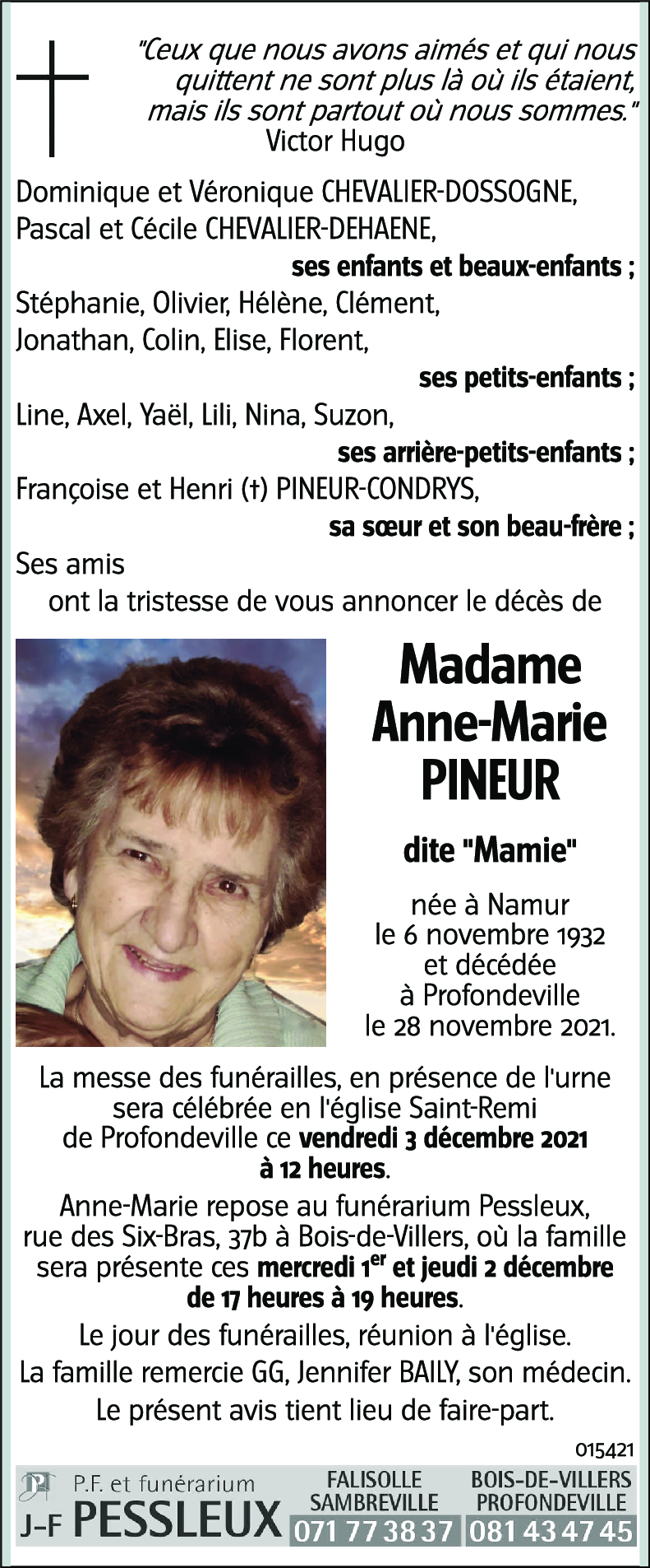 Anne-Marie PINEUR