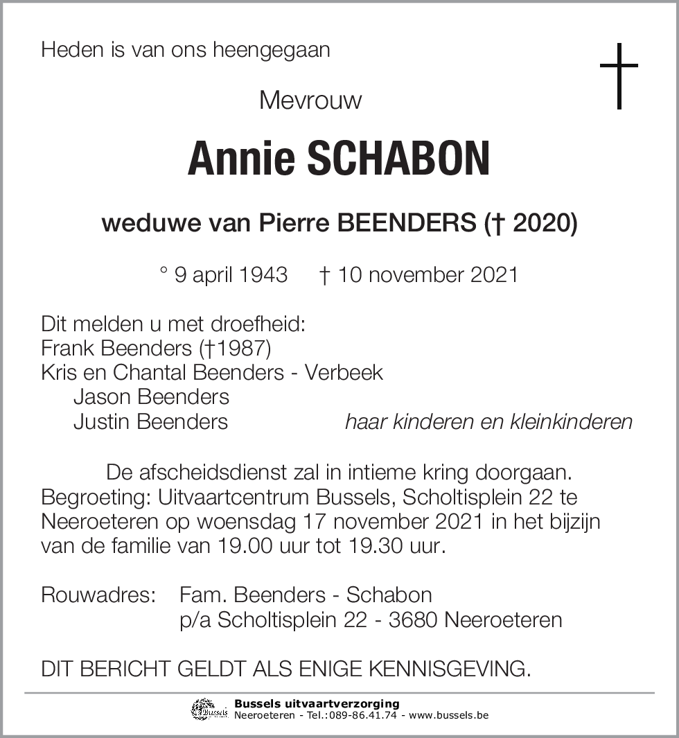 Annie SCHABON