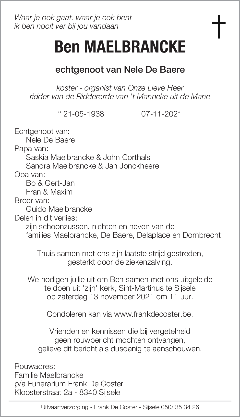 Ben Maelbrancke