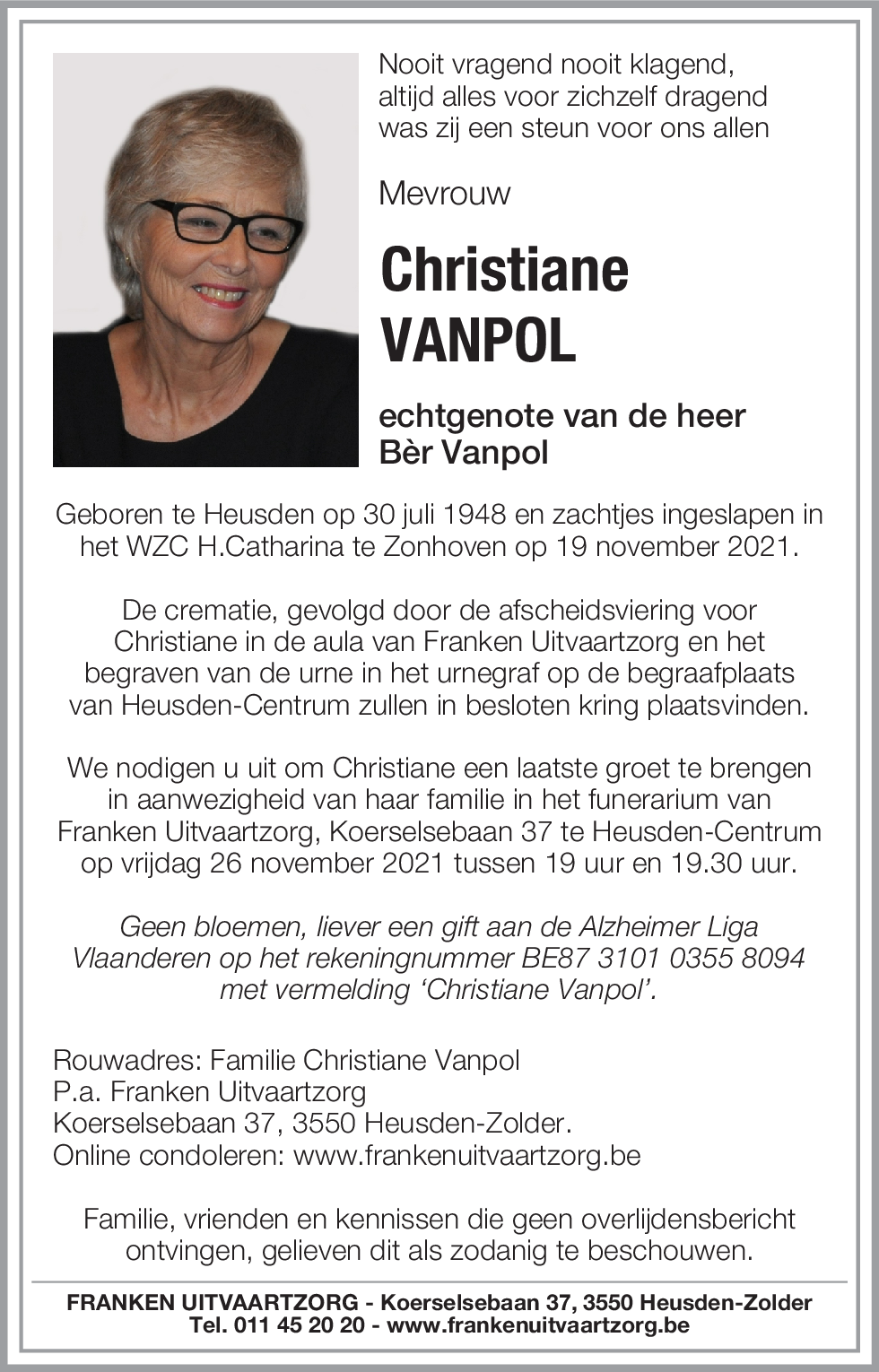 Christiane VANPOL