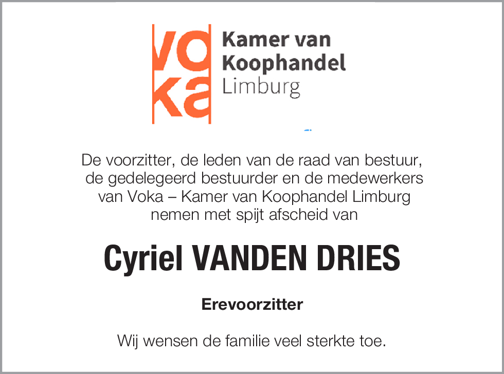 Cyriel Vanden Dries