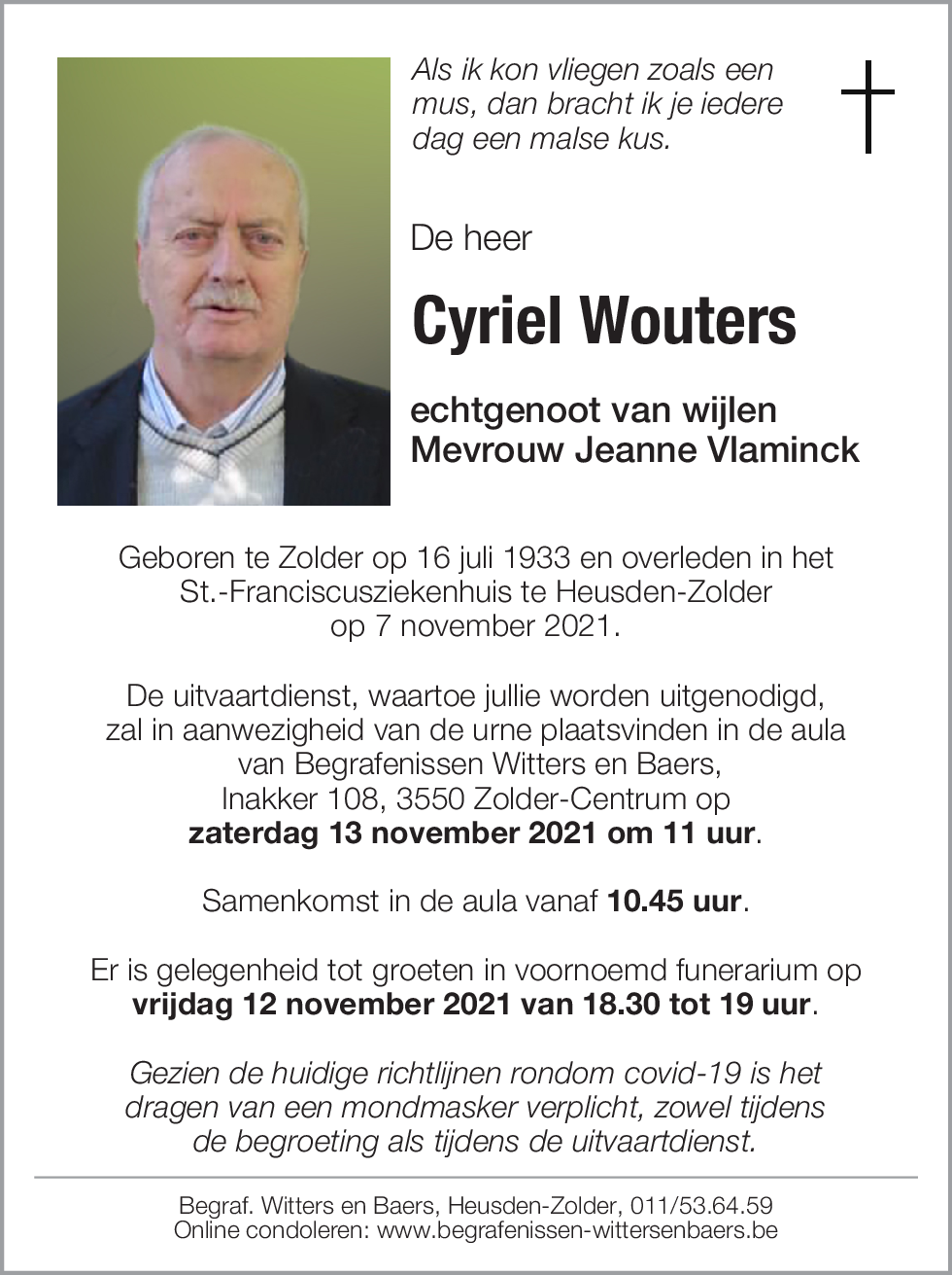 Cyriel Wouters