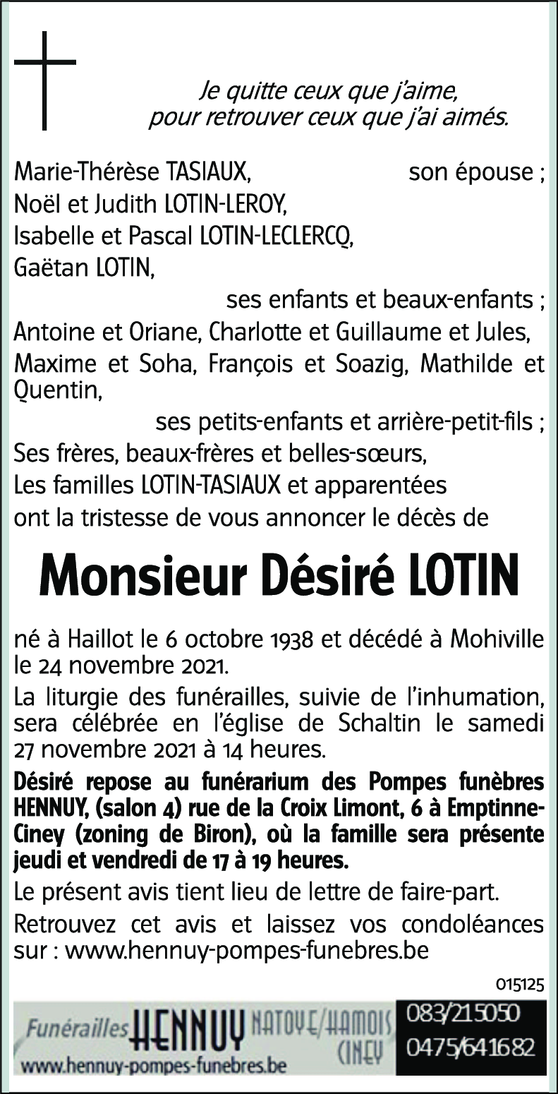 Désiré LOTIN