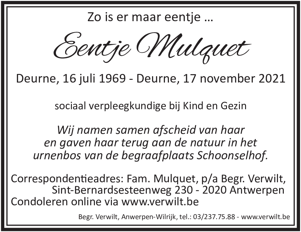 Eentje Mulquet