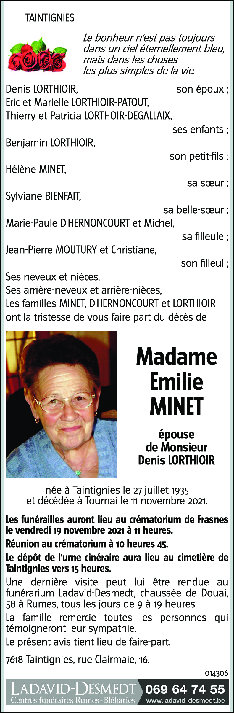 Emilie MINET