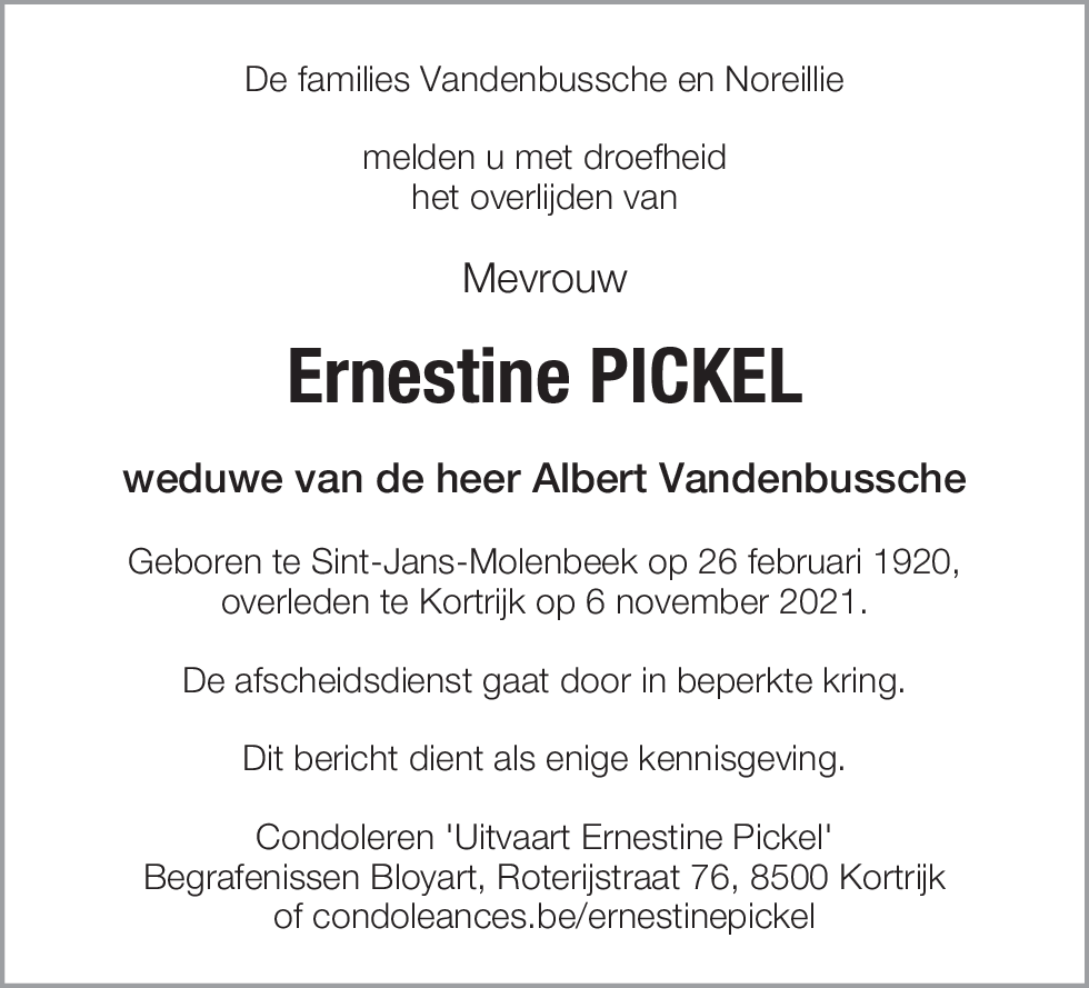 Ernestine Pickel