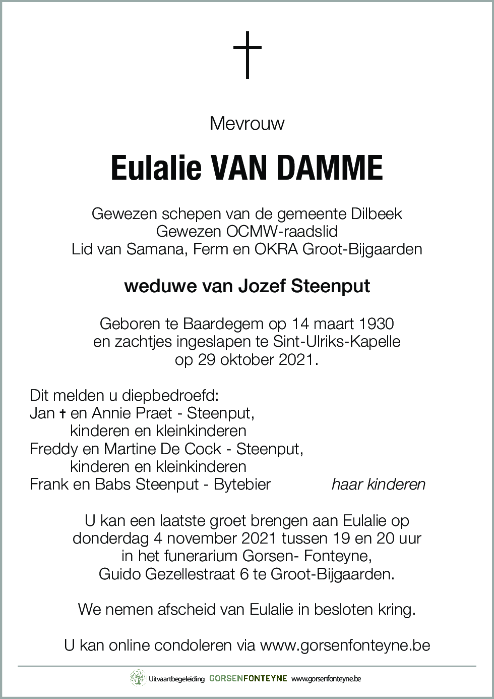 Eulalie Van Damme