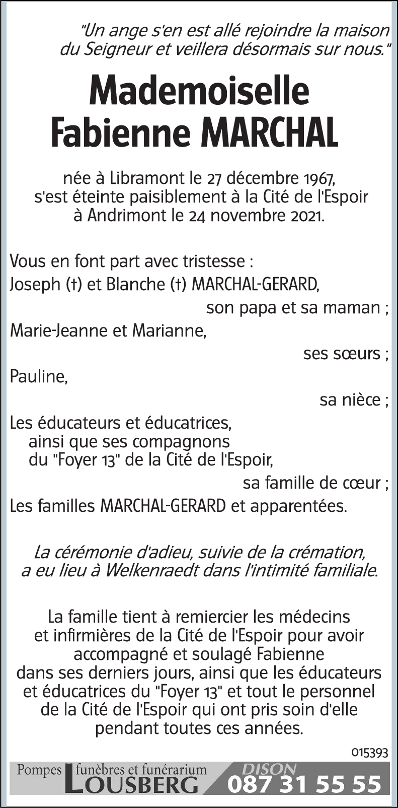 Fabienne MARCHAL