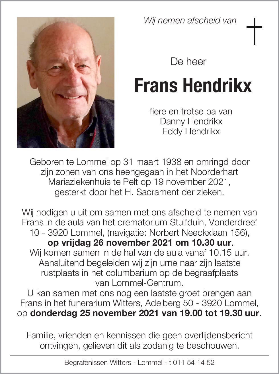 Frans Hendrikx