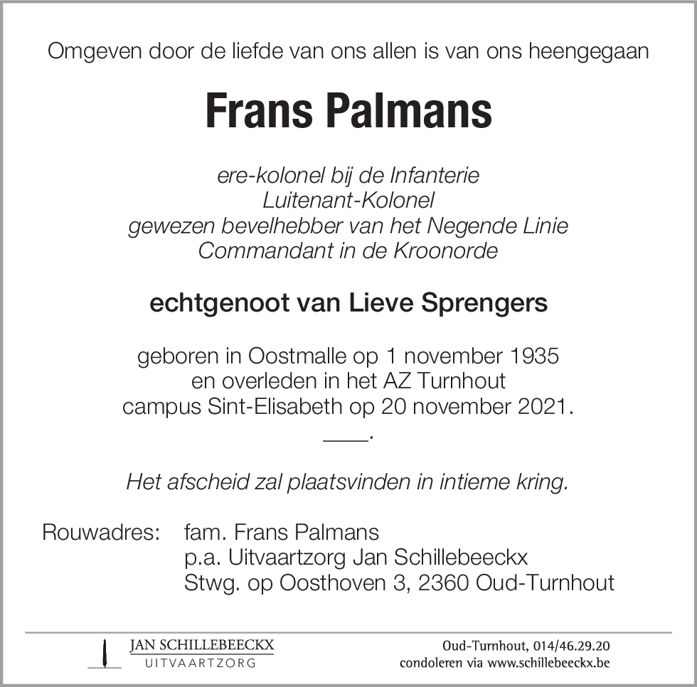 Frans Palmans