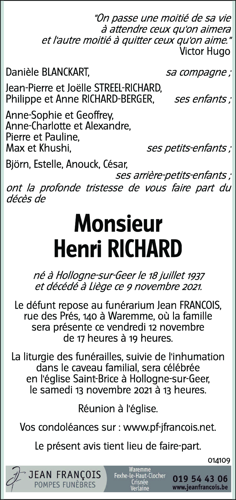 Henri RICHARD