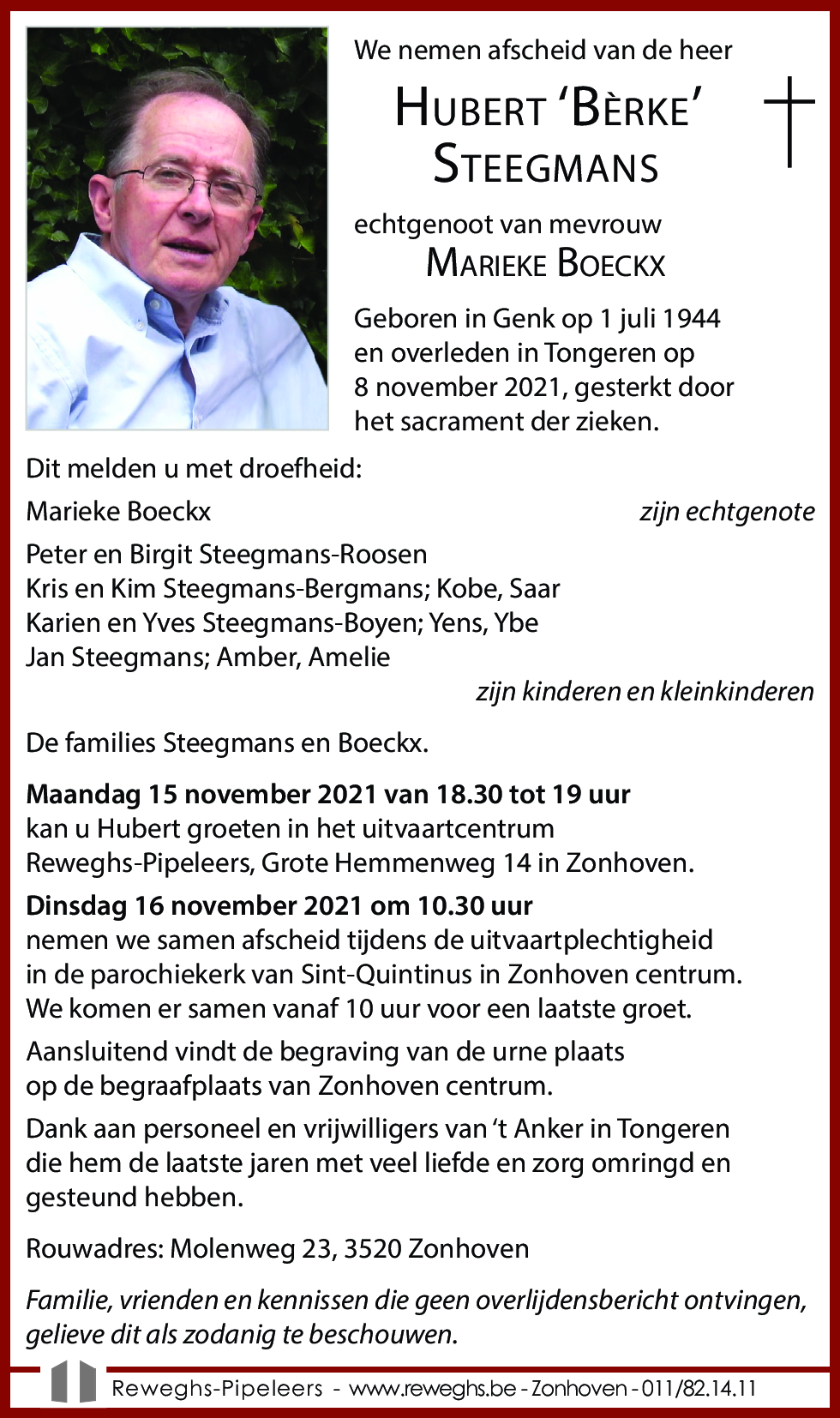 Hubert Steegmans