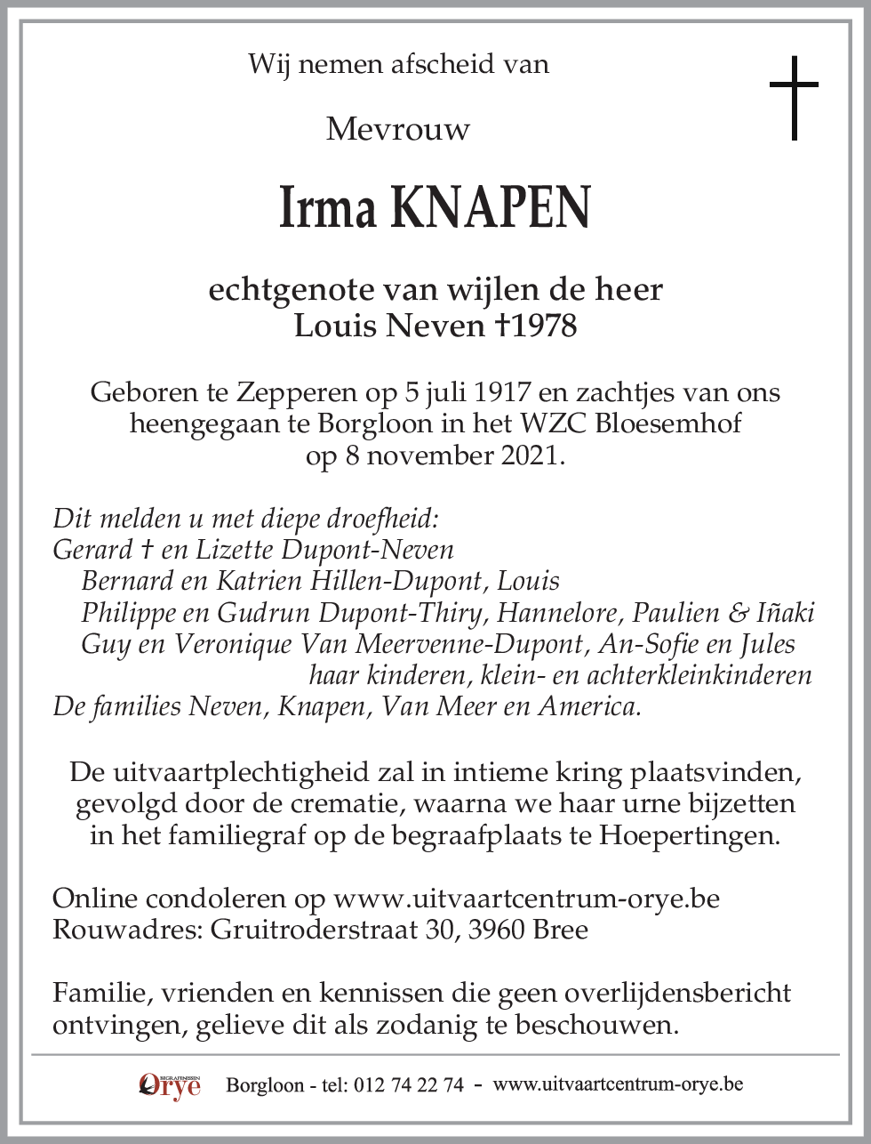 Irma Knapen