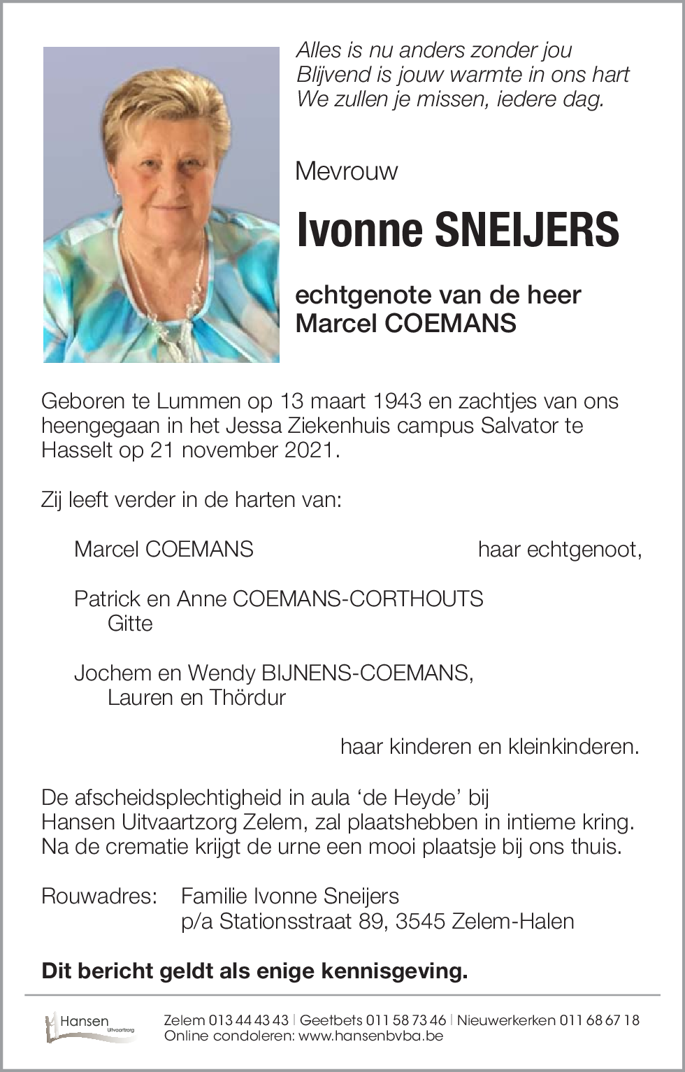 Ivonne SNEIJERS