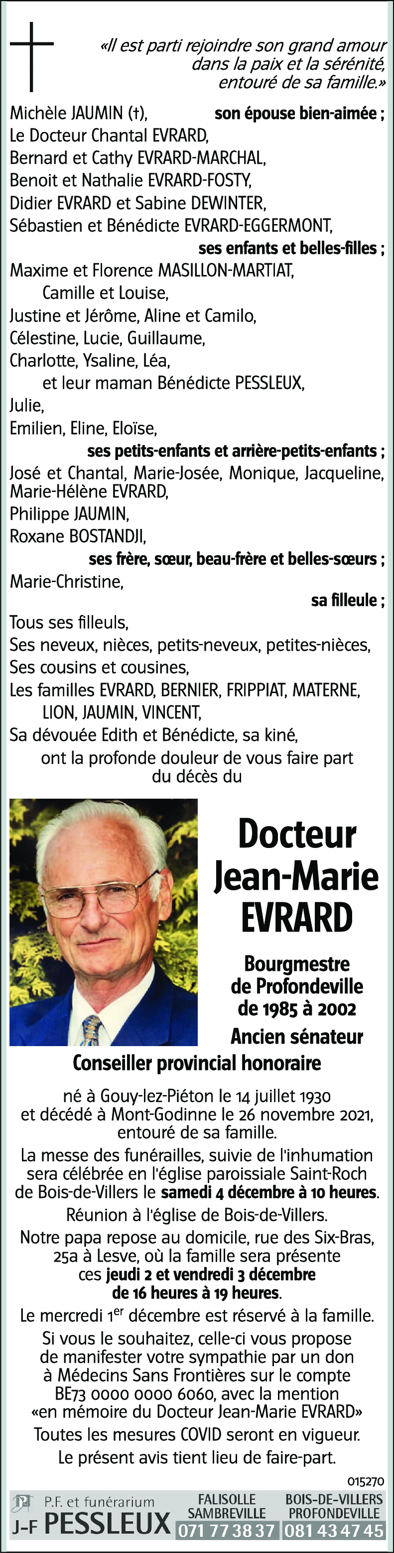 Jean-Marie EVRARD