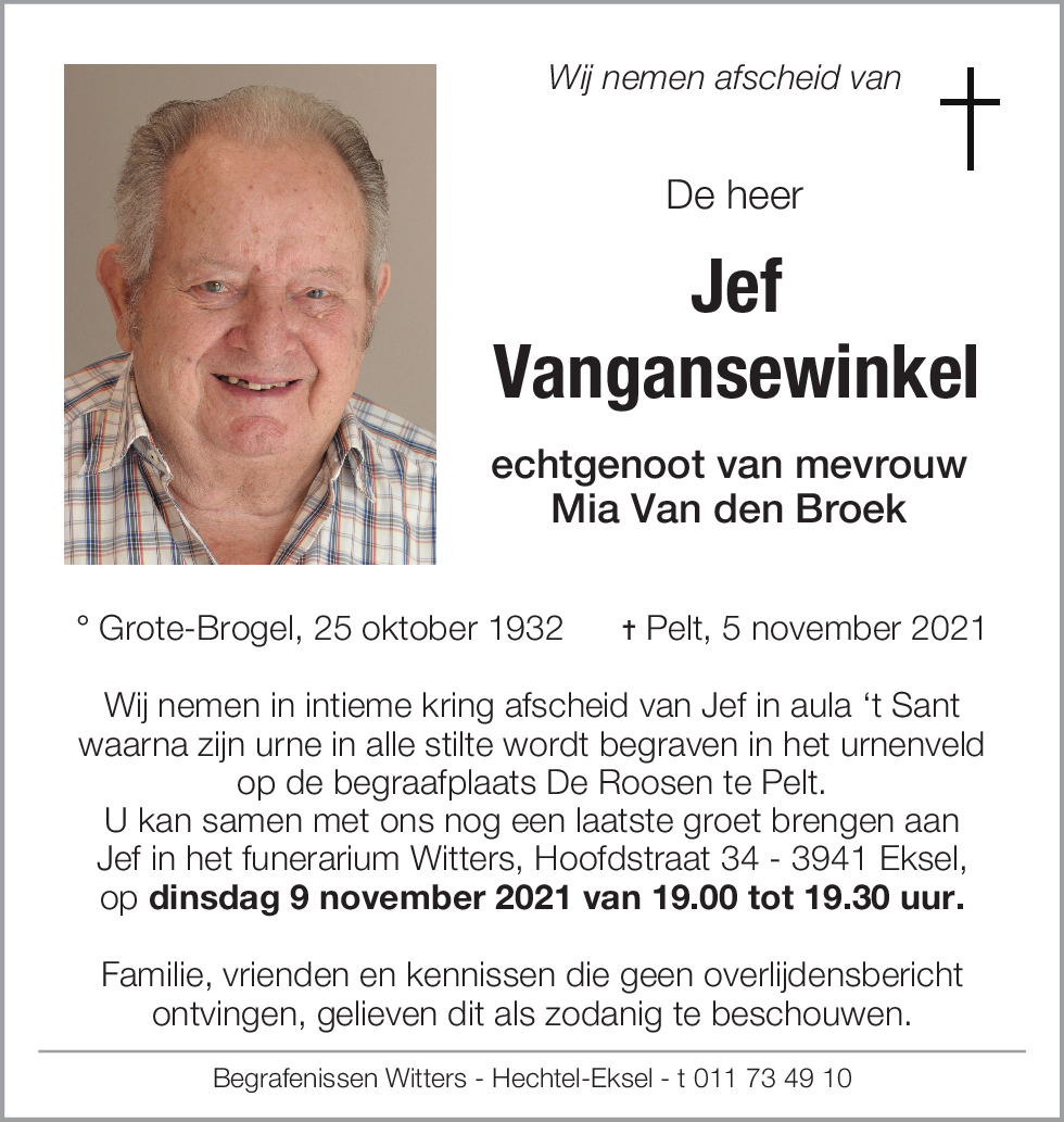 Jef Vangansewinkel