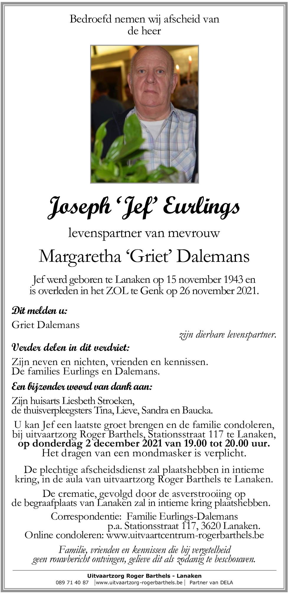 Joseph Eurlings