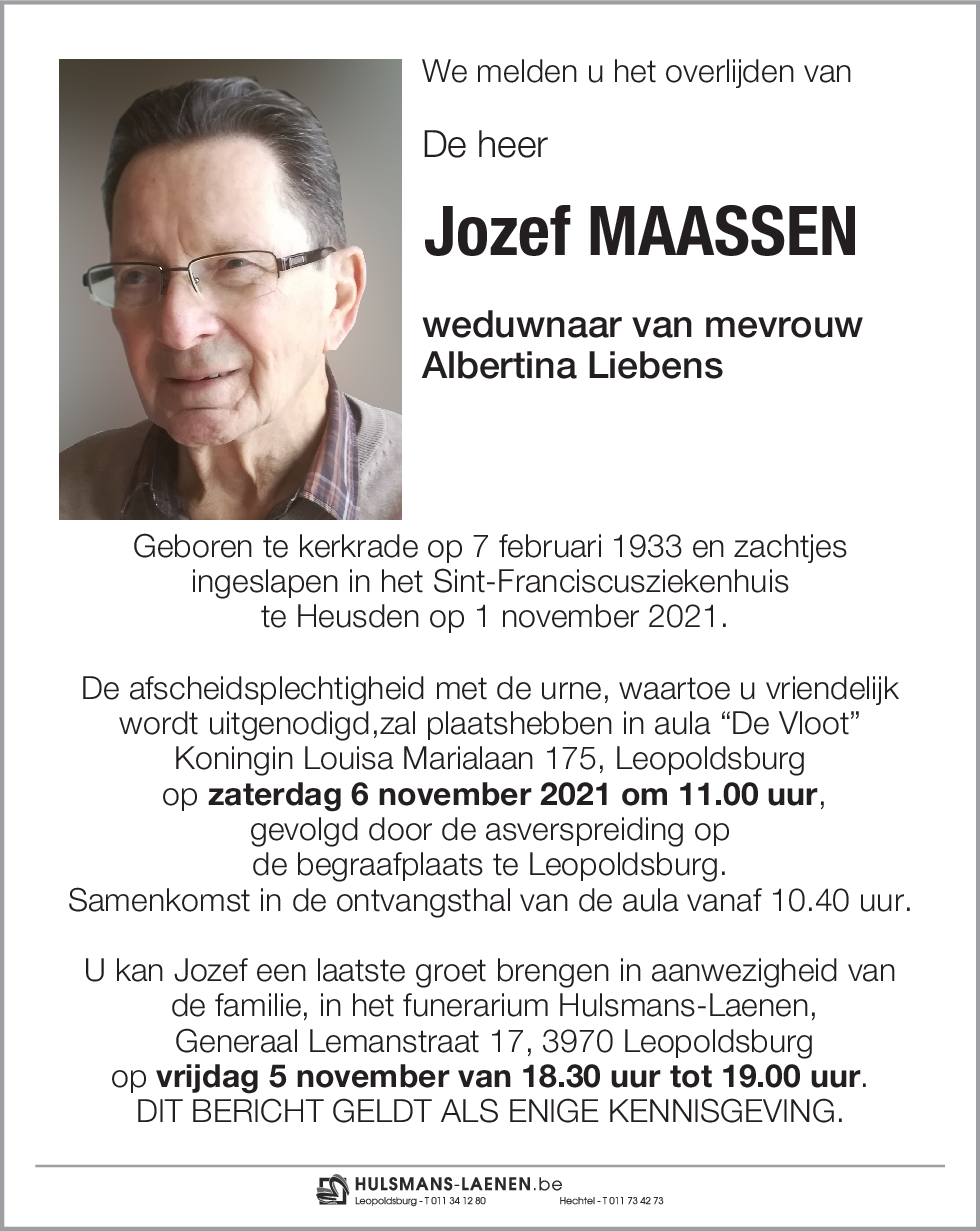 Jozef Maassen