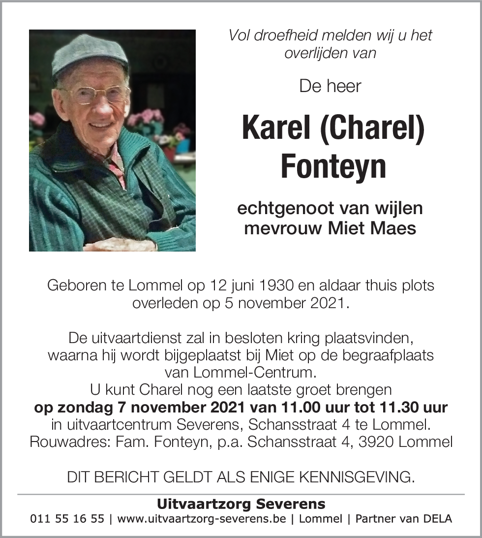 Karel (Charel) Fonteyn