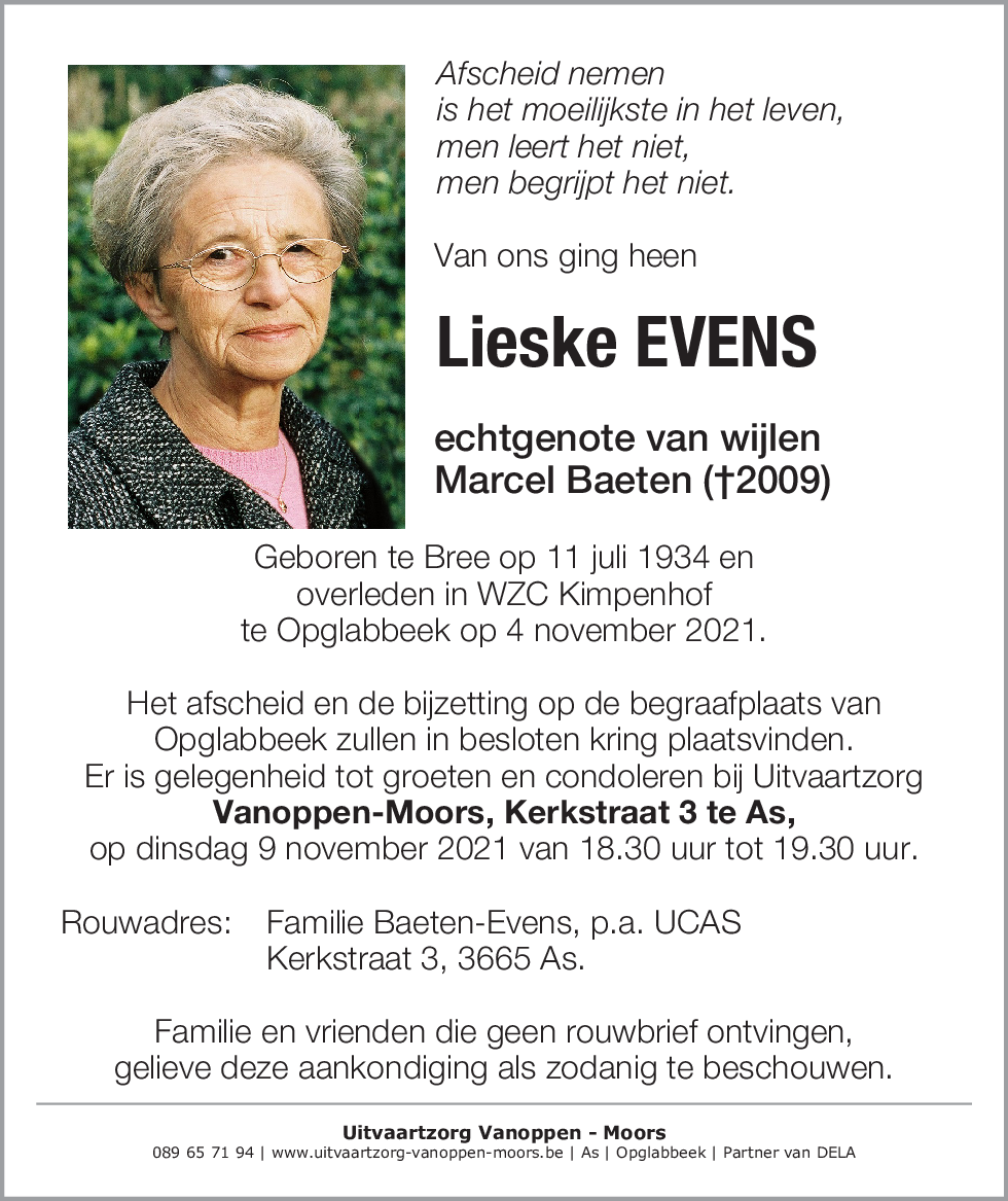 Lieske Evens