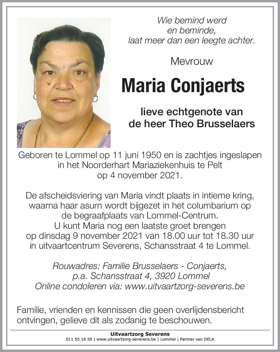 MARIA Conjaerts