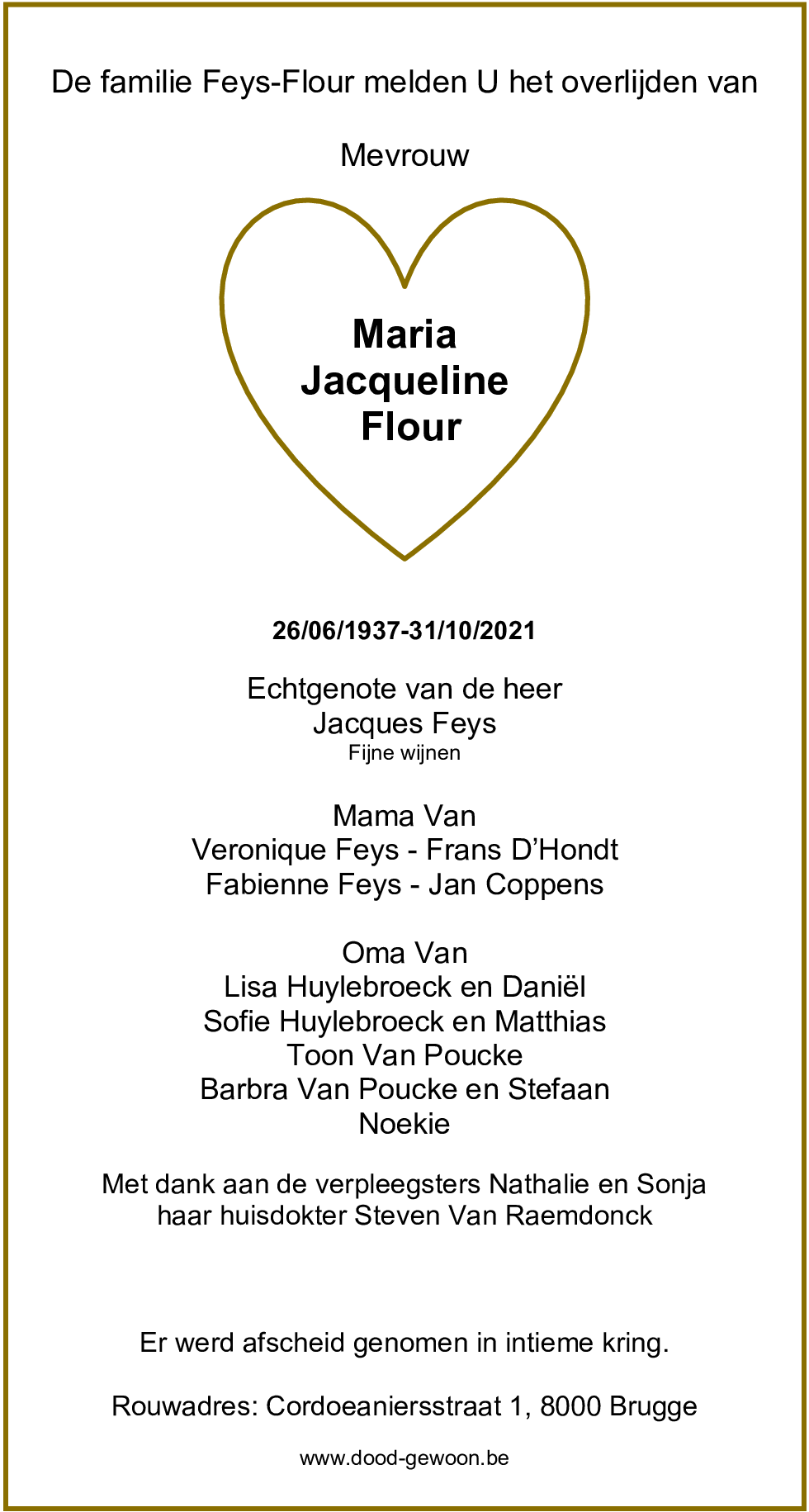 Maria Jacqueline Flour