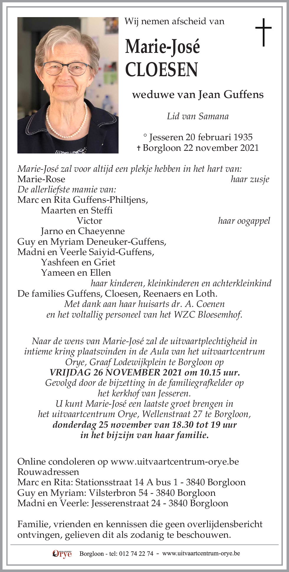 Marie-José Cloesen