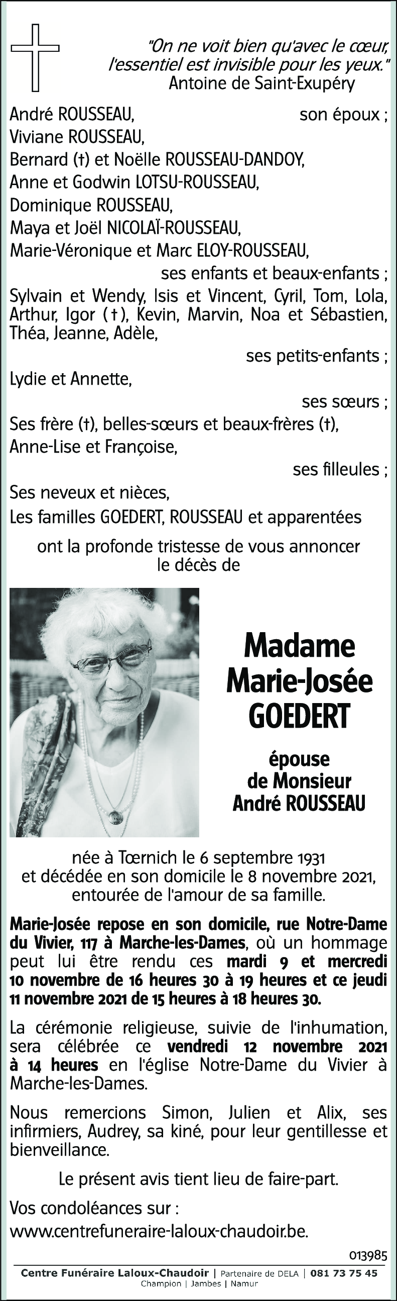 Marie-Josée GOEDERT