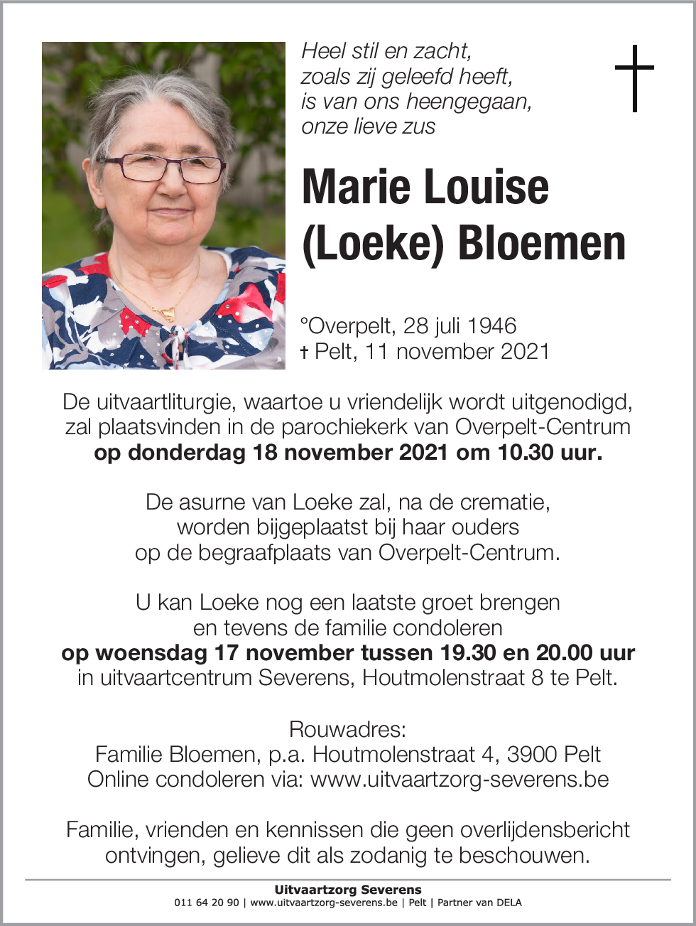 Marie Louise Bloemen